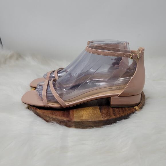 14th & Union Jemma Pink Summer Casual Sandal 1" Heels 8M New W/ Inperfections - Picture 2 of 8